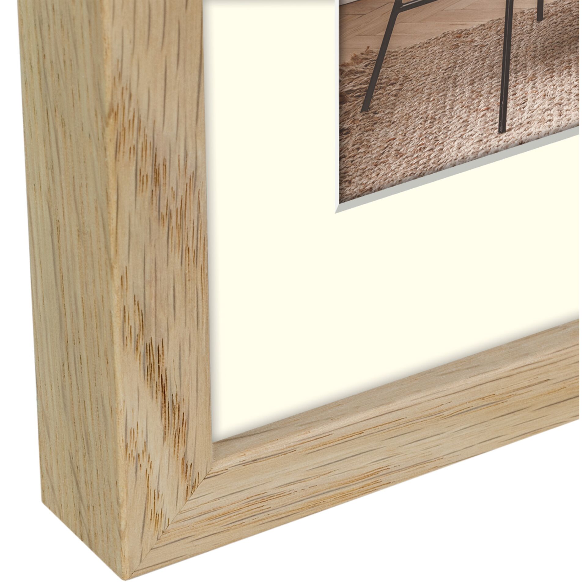 ZEP Malmo natural    20x30/30x40 Holz mit Passepartout     V4534N 804484_01