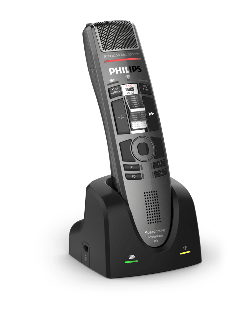Philips SpeechMike Premium Air Grau, Metallisch