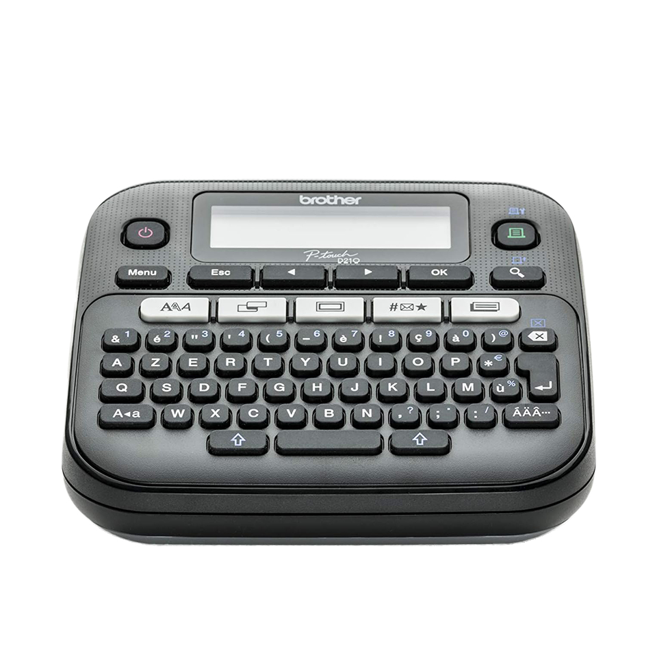 Brother P-touch D210 Desktop Beschriftungsgerät – Ansicht 2