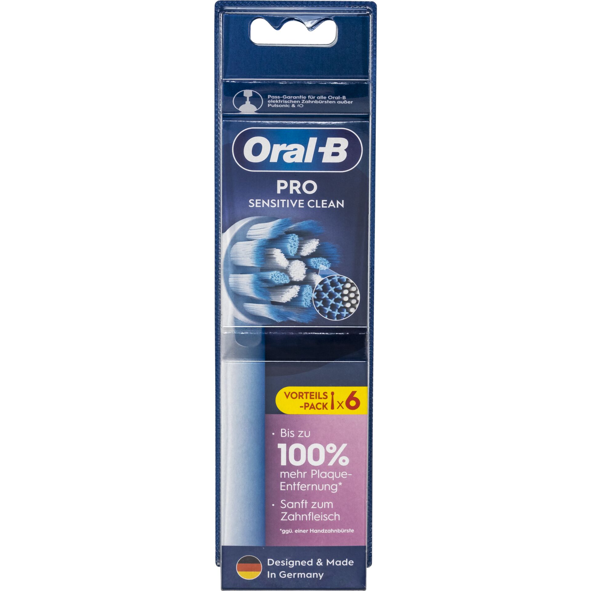 Oral-B Aufsteckbürsten Pro Sensitive Clean 6er 807802_09