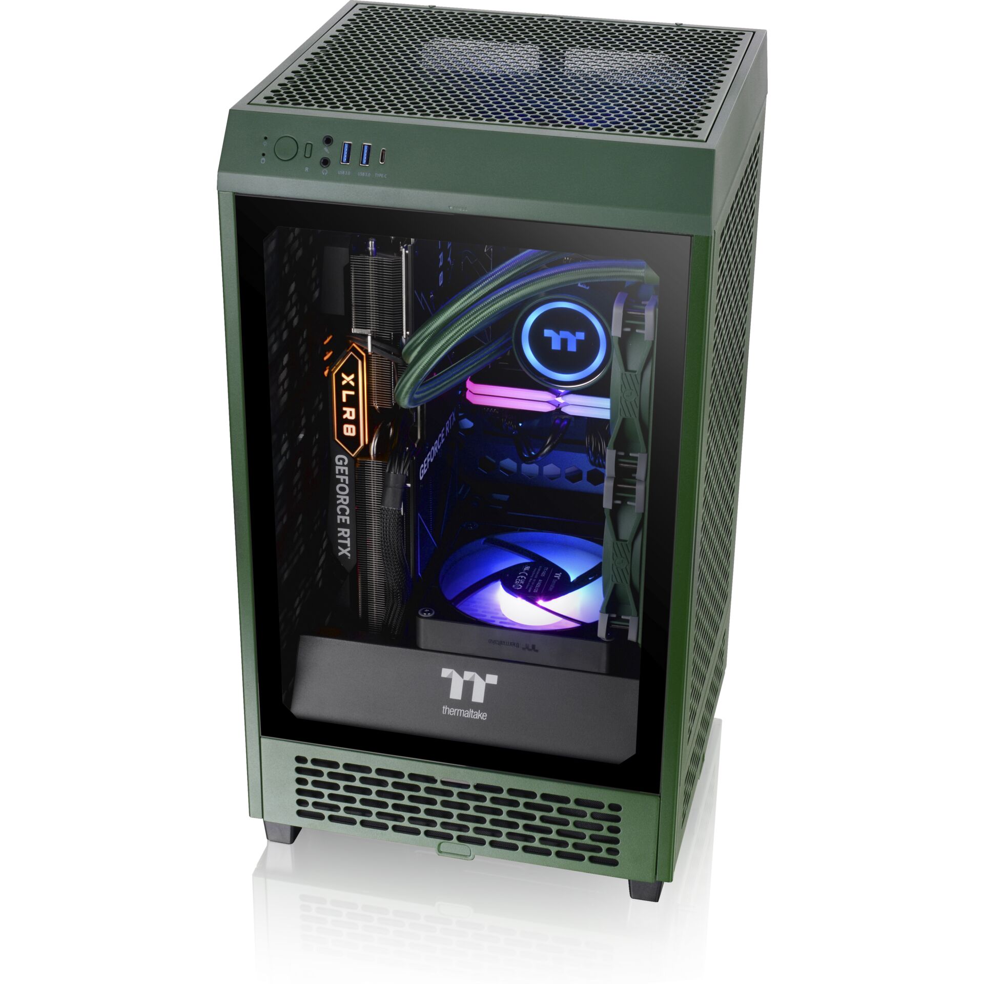 Thermaltake The Tower 200 Racing Green PC-Gehäuse 827122_18