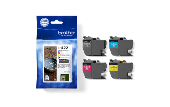 Brother Tintenpatronen LC-422VALDR Multipack -je 1x BK/M/C/Y- 99701706_1923596757