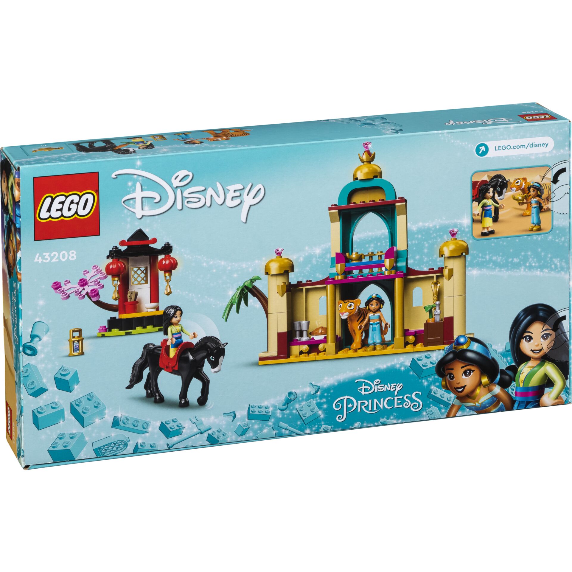 LEGO Disney Princess  43208 Jasmins und Mulans Abenteuer