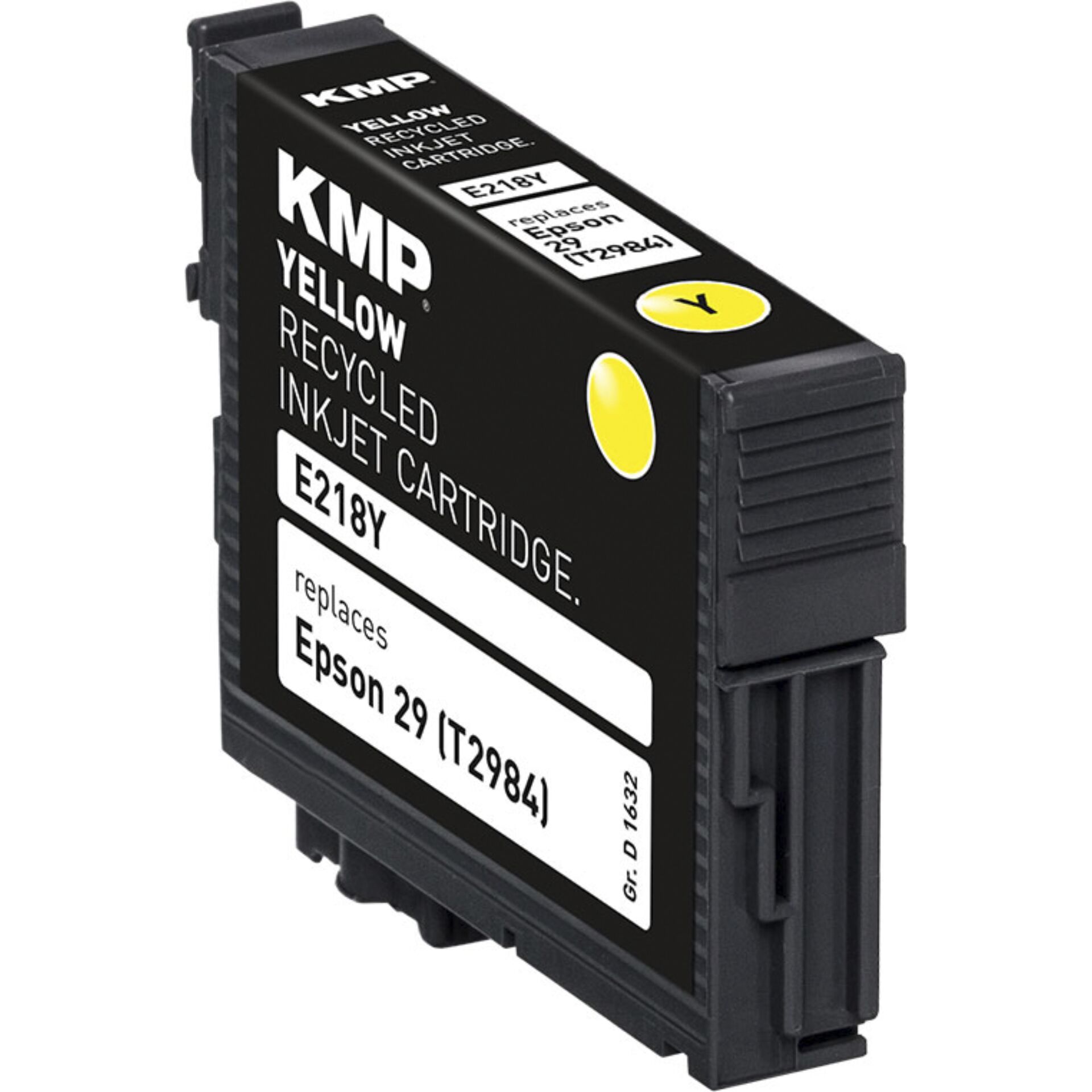 KMP E218Y Tintenpatrone yellow kompatibel mit Epson T 2984 323073_02