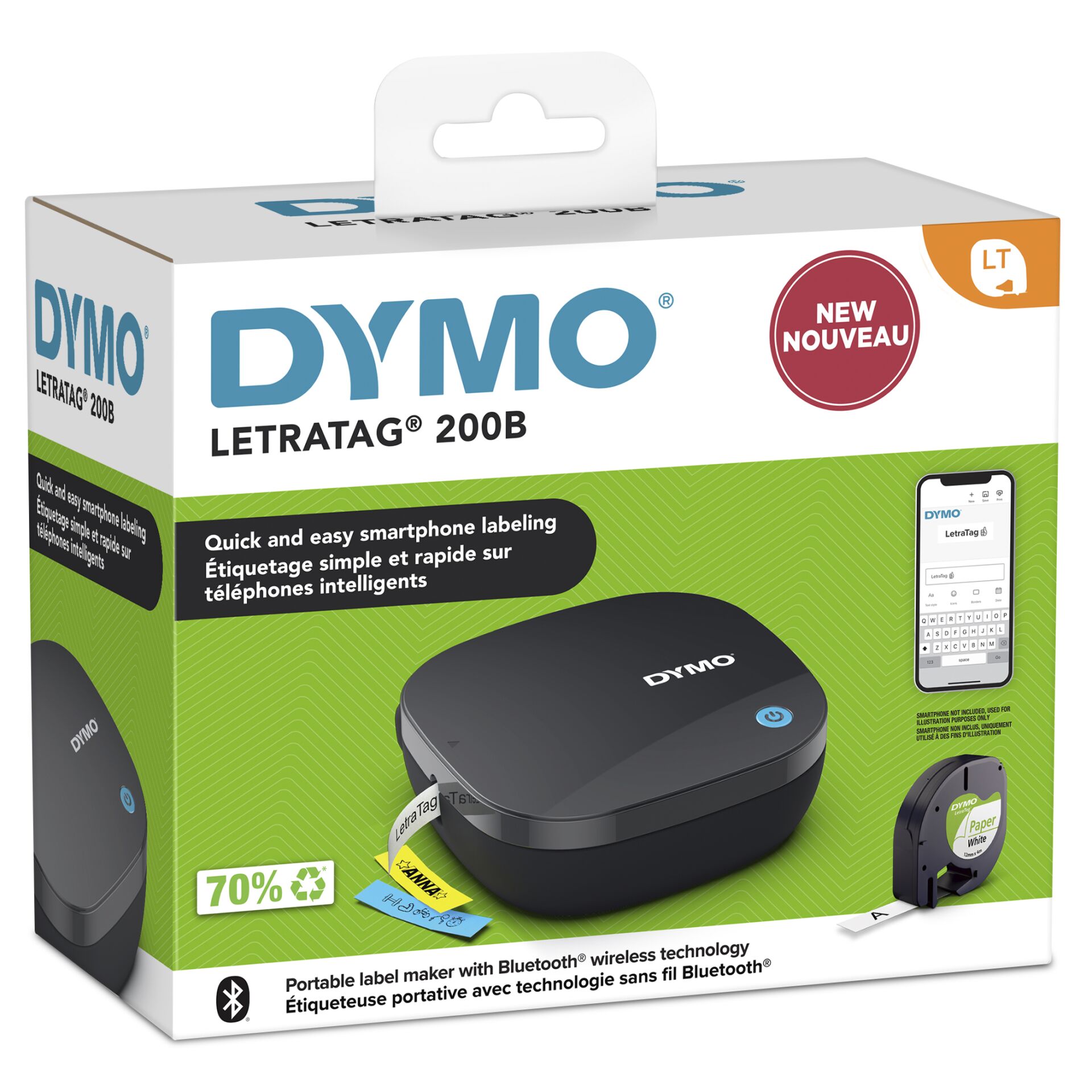 Dymo LetraTag LT-200 B