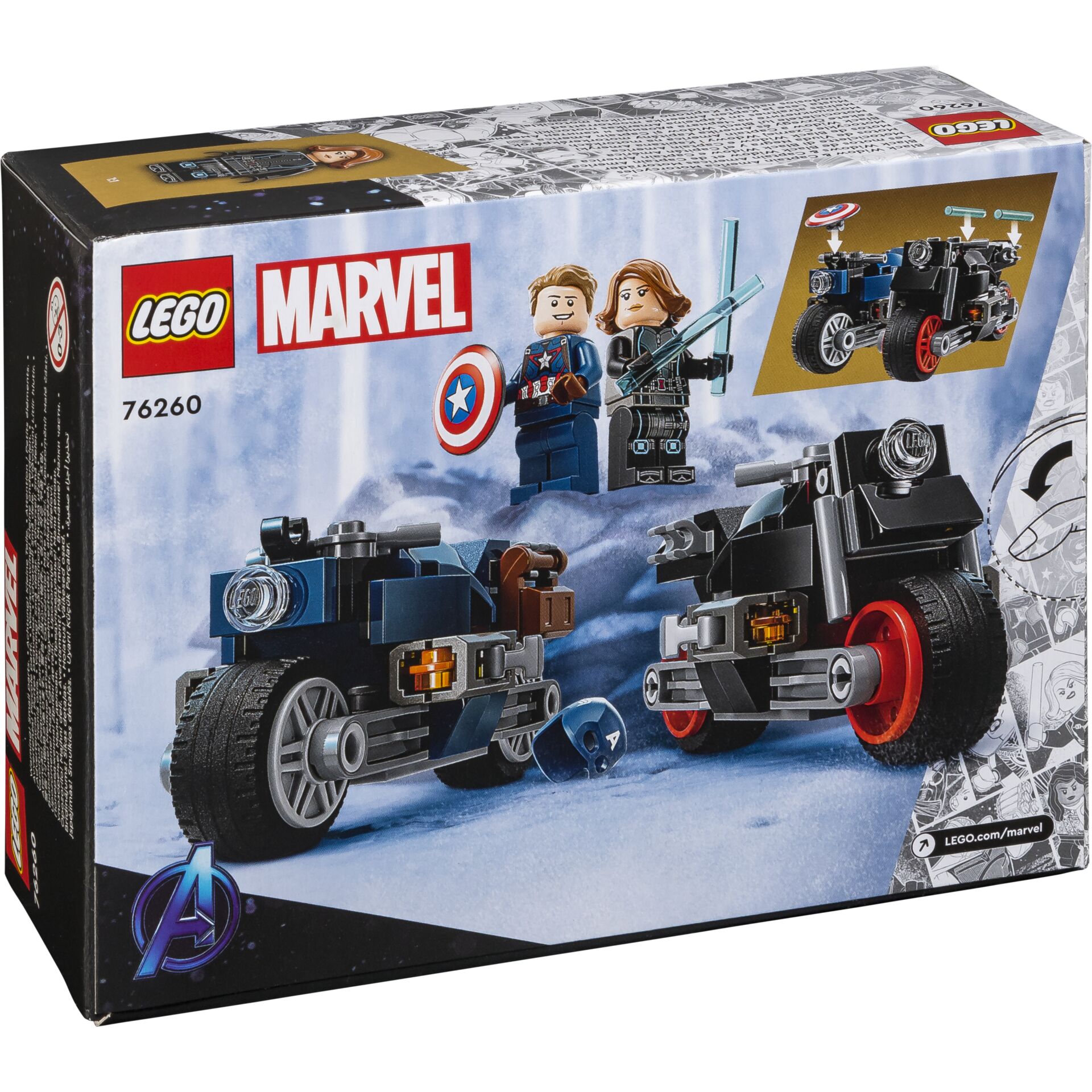 LEGO Super Hero Marvel 76260 Black Widow & Captain America 810245_10