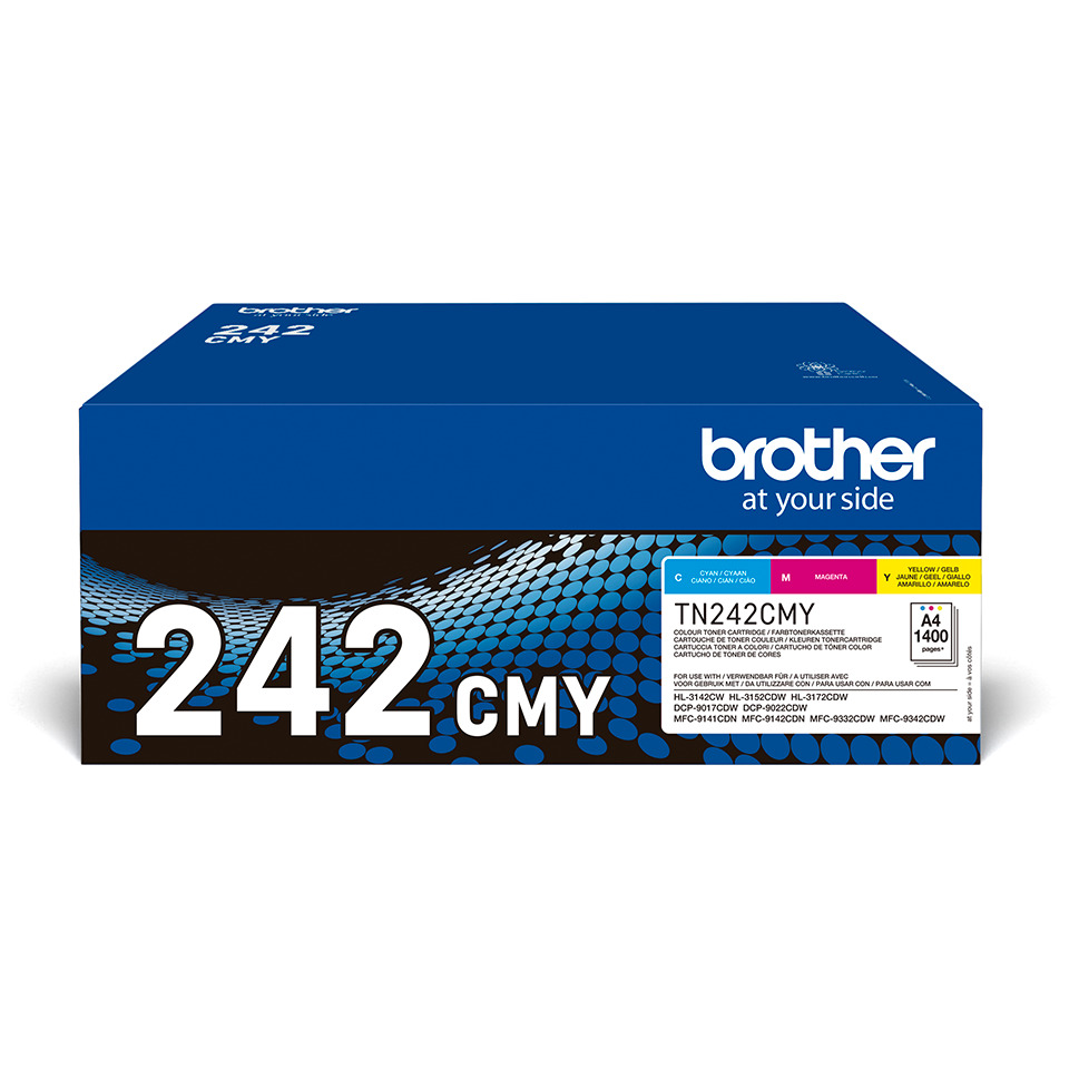 Brother Toner Multipack TN-242CMY -je 1x M/C/Y-