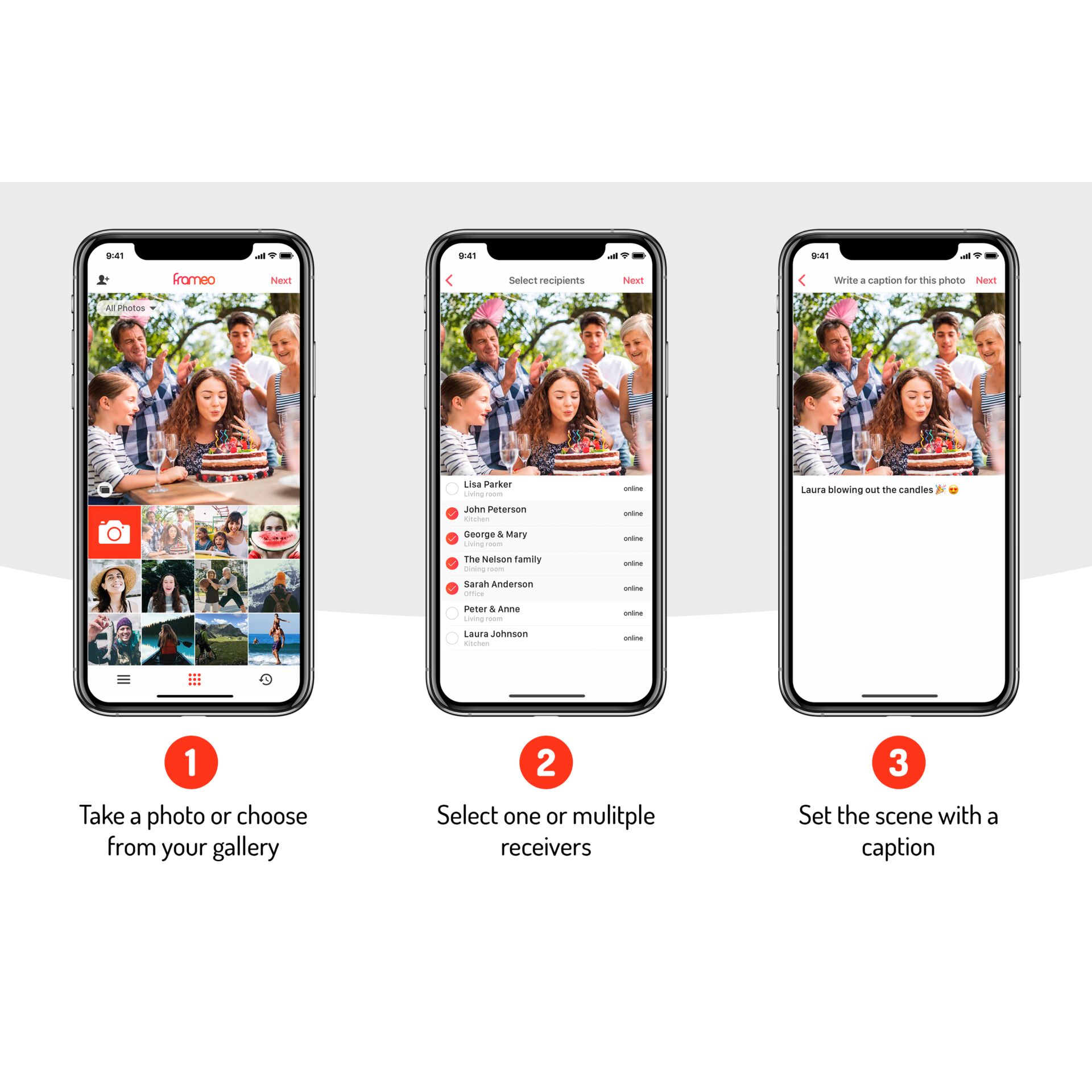 Denver Frameo PFF-1026 grau 795566_07 Denver Frameo PFF-1026 grau 795566_07