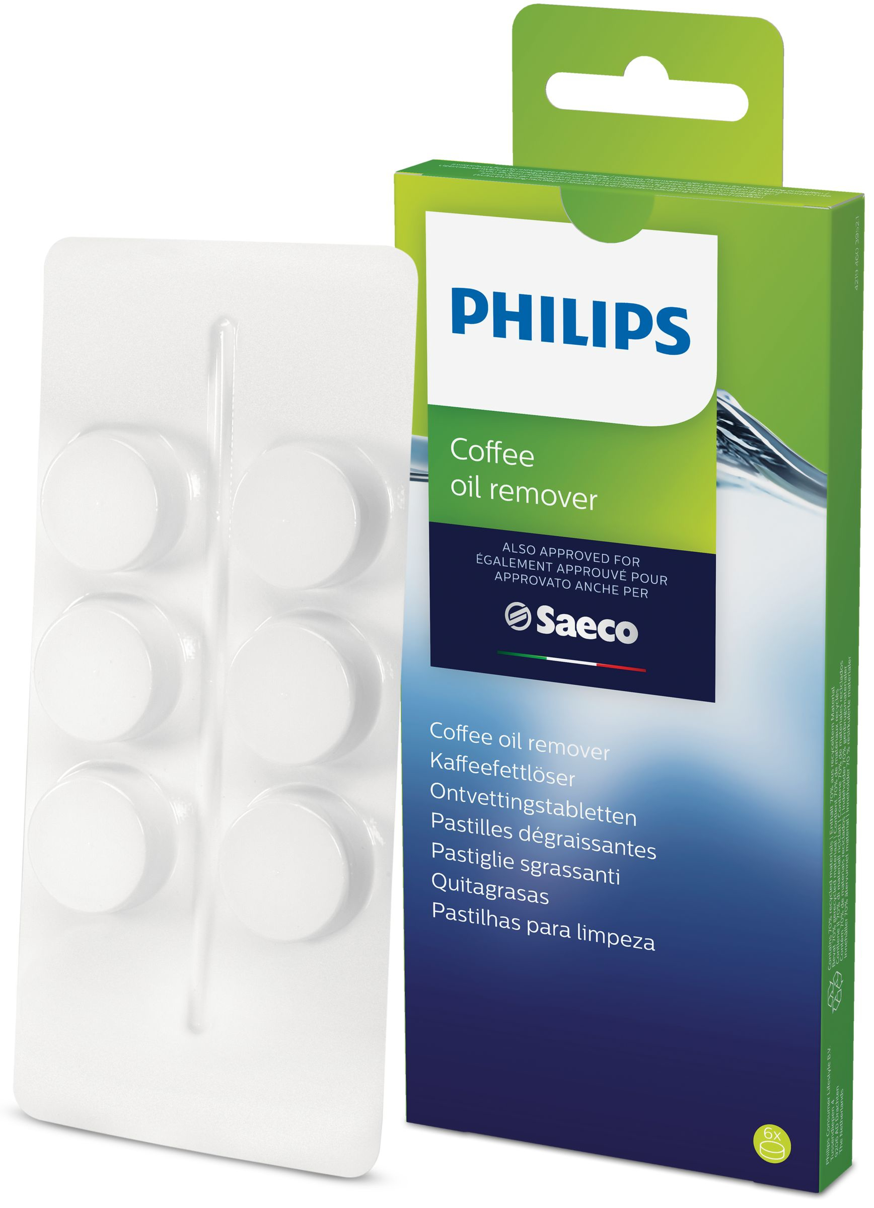 Philips Wie die CA6704/60 Kaffeefettlöser-Tabletten