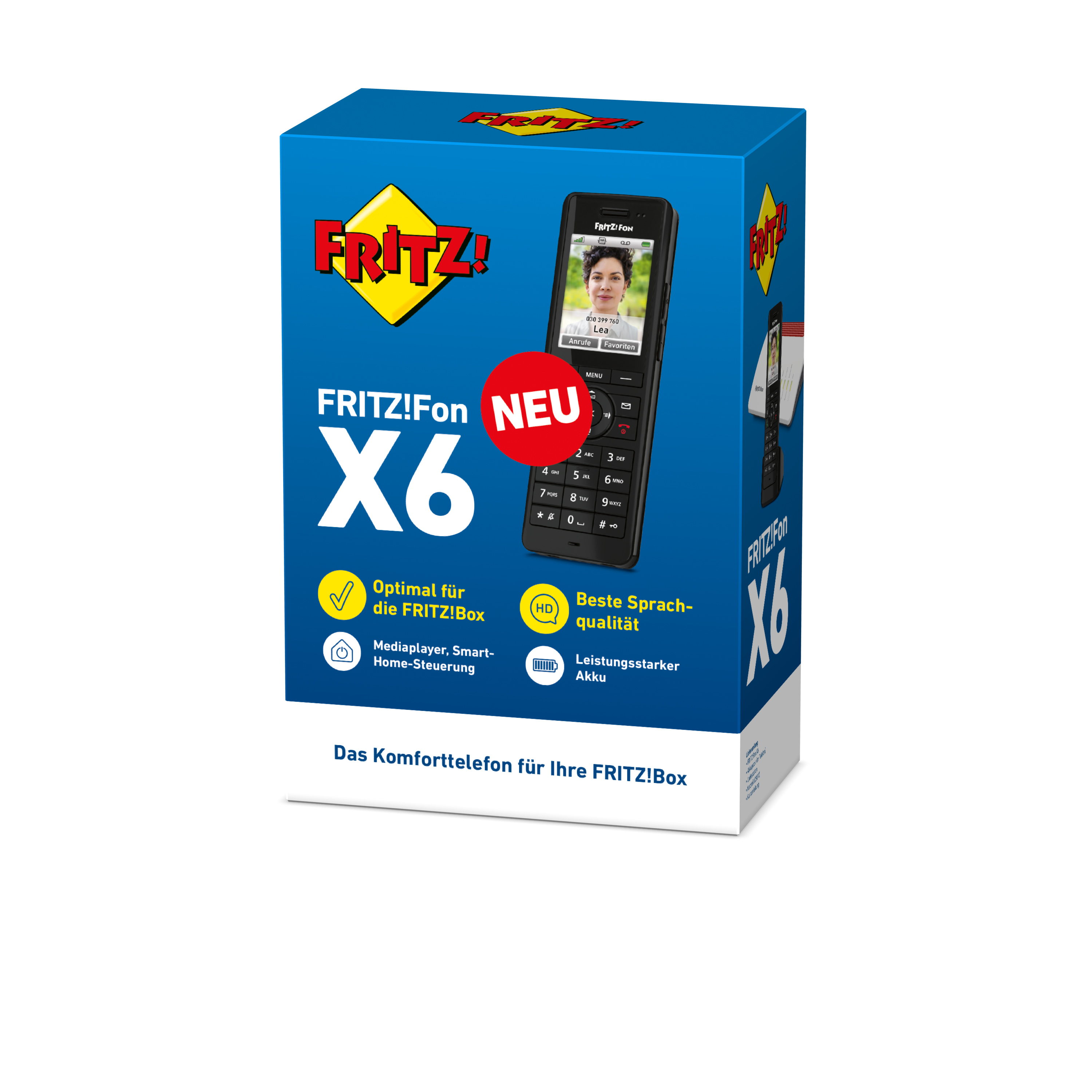 AVM FRITZ!Fon X6 schwarz 76286cafb17bb8dfbc2d514d0578ae69