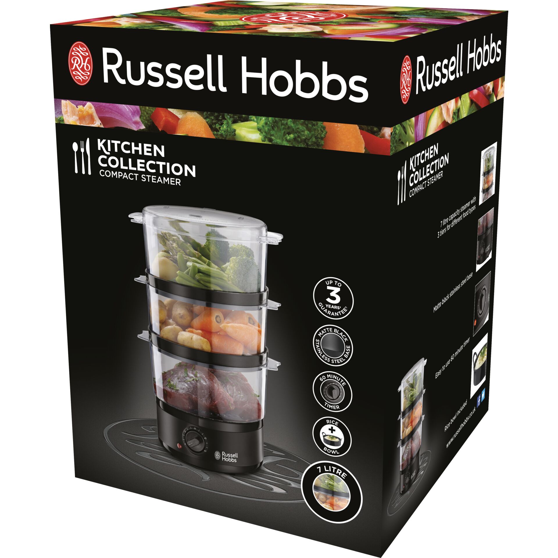 Russell Hobbs 26530-56 Compact Dampfgarer