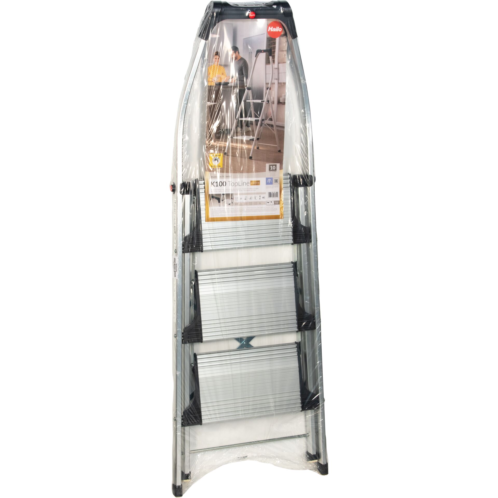 Hailo K100 TopLine 3 Stufen Trittleiter 245144_10