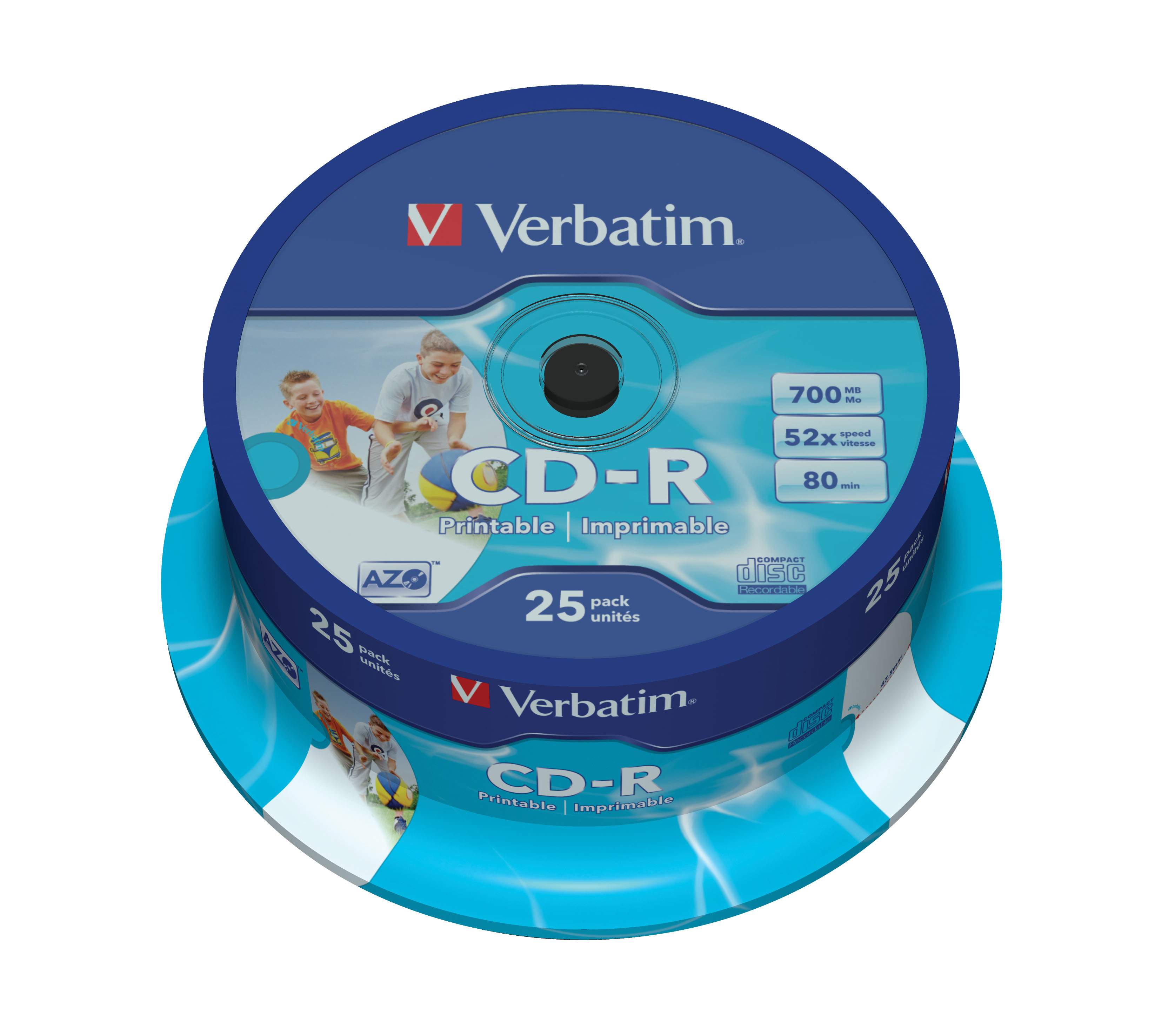 Verbatim 43439 CD-Rohling CD-R 700 MB 25 Stück(e)