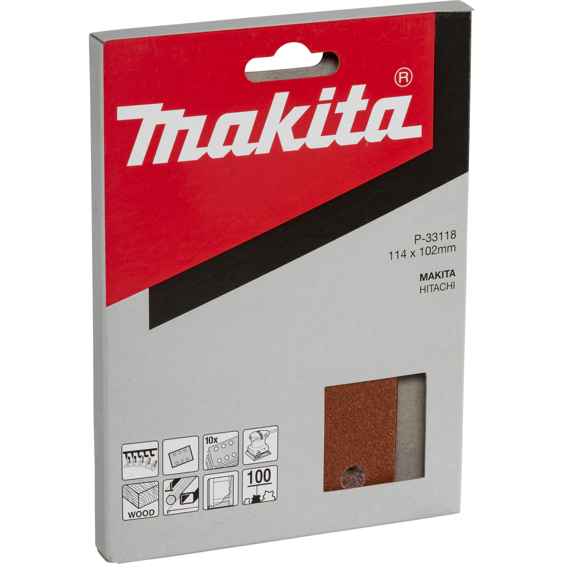 Makita P-33118 Schleifpap. Kl. 102x114 K100 806948_01