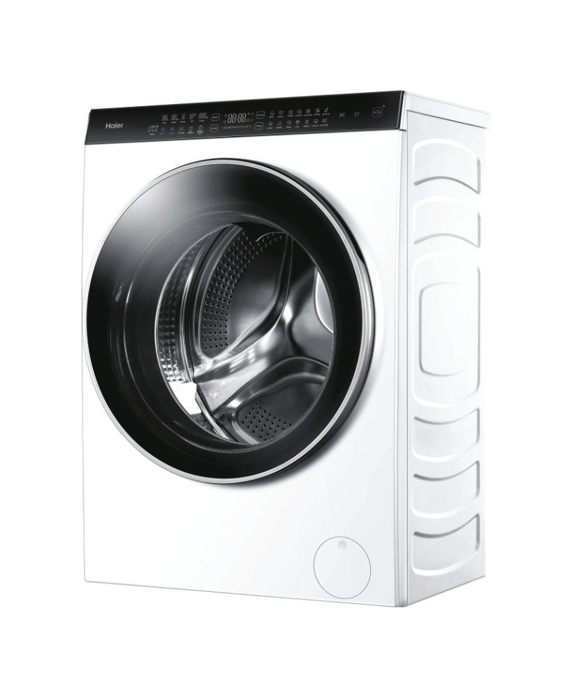 Haier Super Drum Series 9 HWD100-BD1499U1N Waschtrockner Freistehend Frontlader Weiß D