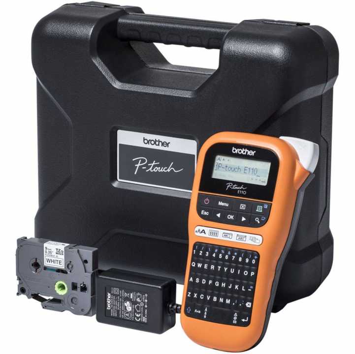 Brother P-touch PT-E110VP Handheld Beschrifter mit Koffer