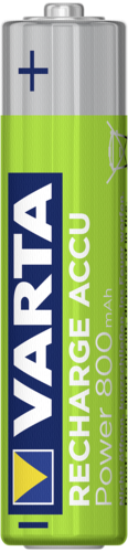 1x2 Varta Rechargeable Accu AAA