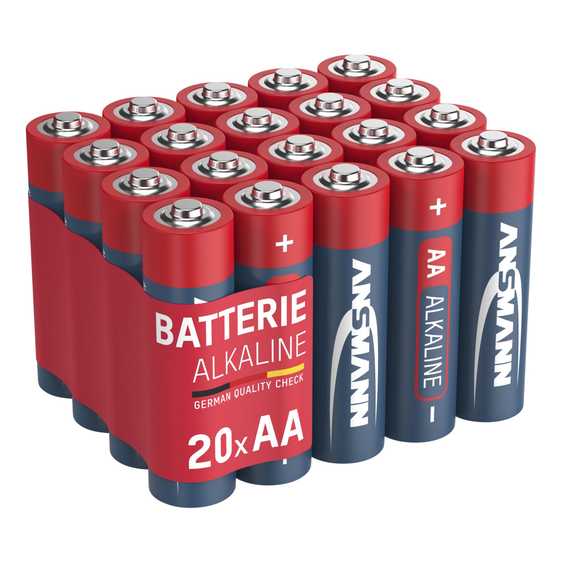 1x20 Ansmann Alkaline Mignon AA LR 6 red-line Box 429618_03