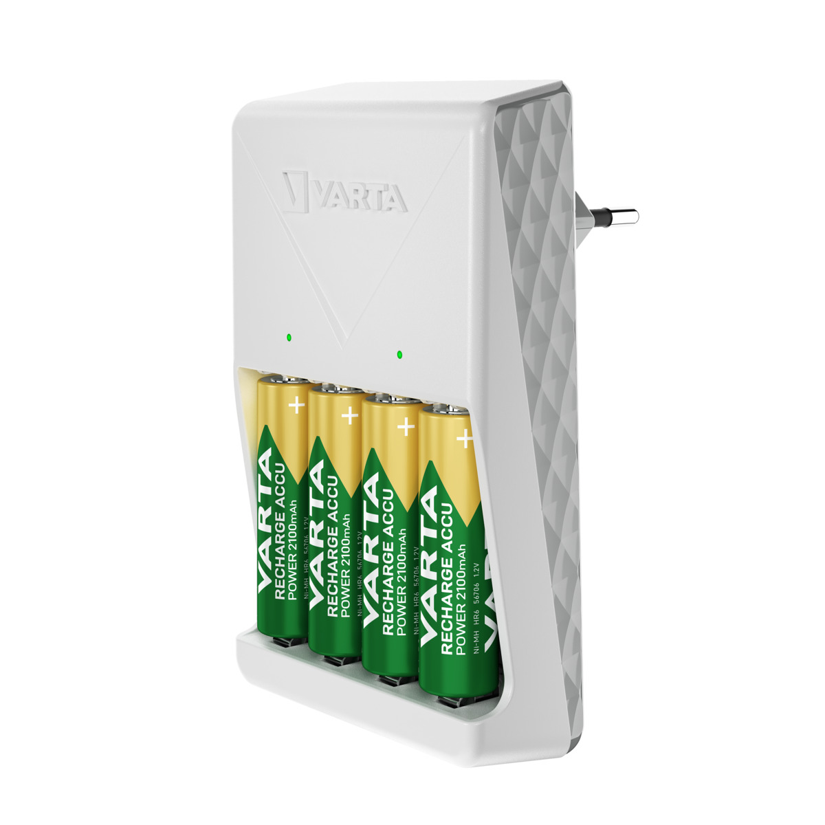 VARTA Plug Charger 4x AA 56706 2100mAh 100000037595H