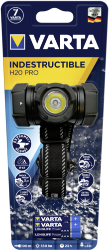 Varta Indestructible H20 Pro 4 Watt LED, 350 Lumen