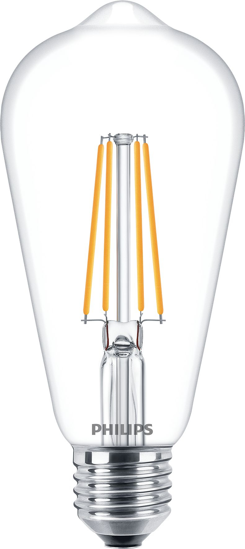 Philips LED classic Lampe 60W E27 Edison Warmw 806lm klar 1erP