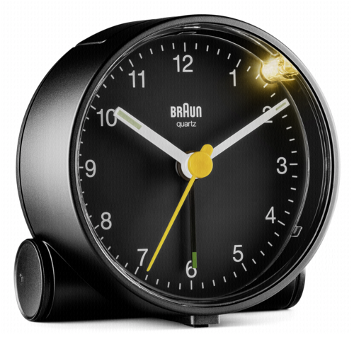 Braun BC 01 B Quarzwecker schwarz