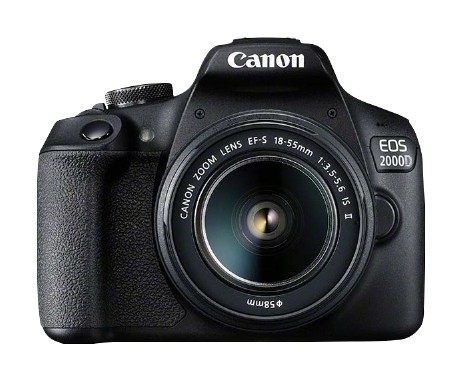 Canon EOS 2000D Kit + EF-S 18-55 IS II – Ansicht 1