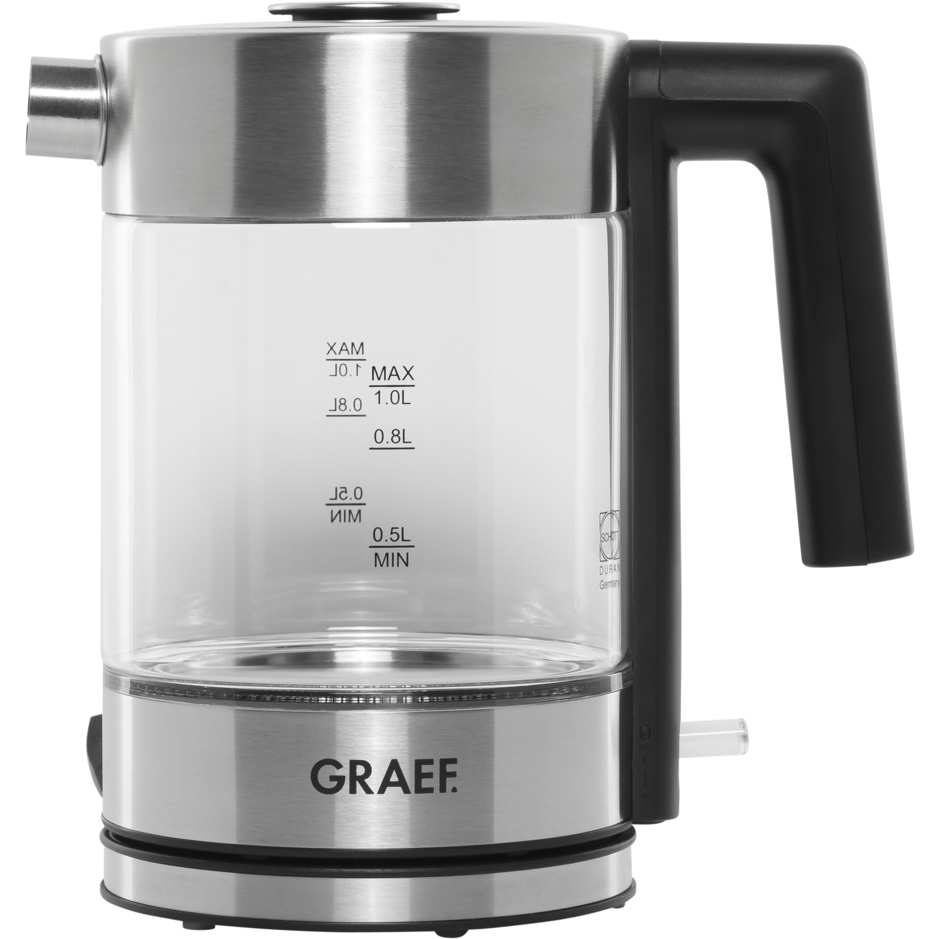 Graef WK 300 Wasserkocher transparent/edelst. 812380_00 Graef WK 300 Wasserkocher transparent/edelst. 812380_00