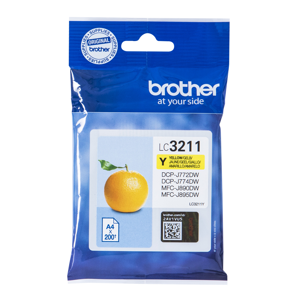 Brother LC-3211Y 200Seiten Gelb Tintenpatrone