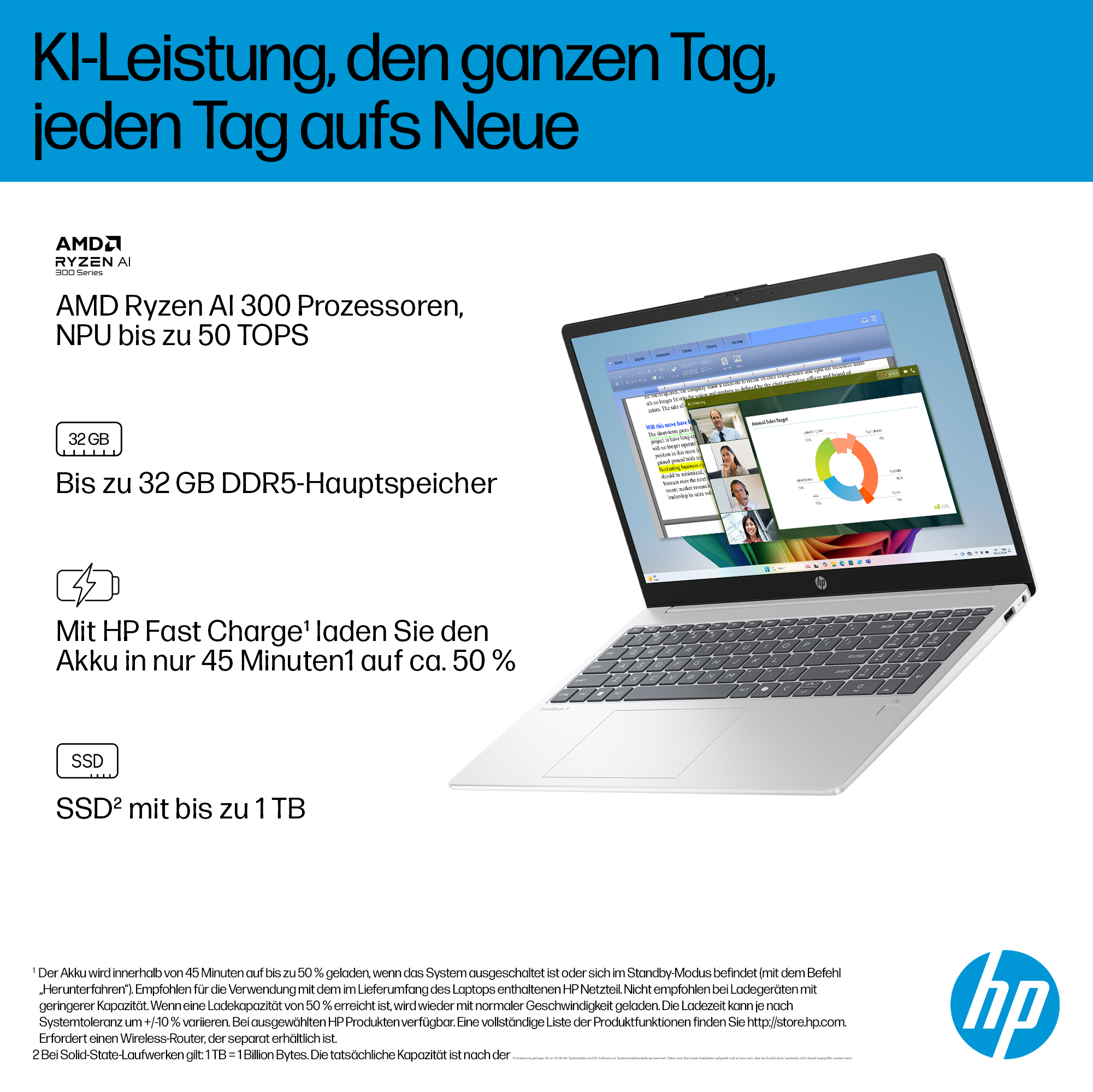 HP OmniBook 3 NGAI 15-fn0653ng 39,6cm (15,6 ) AI5 16GB 1TB SSD 7437515a395243ca309c373e82209a85fe7790ef