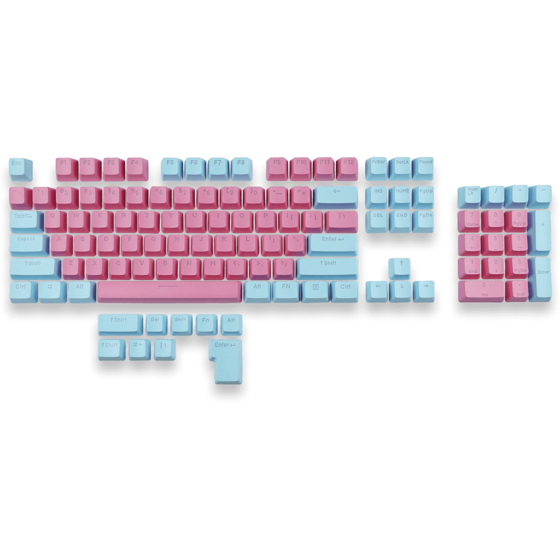 MOUNTAIN - Quartz B Backlit  Keycap set