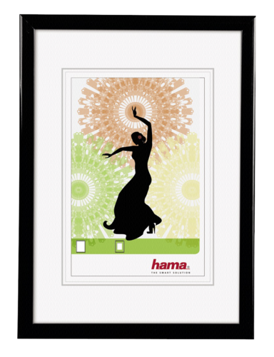 Hama Madrid schwarz        30x45 Kunststoff                 66776