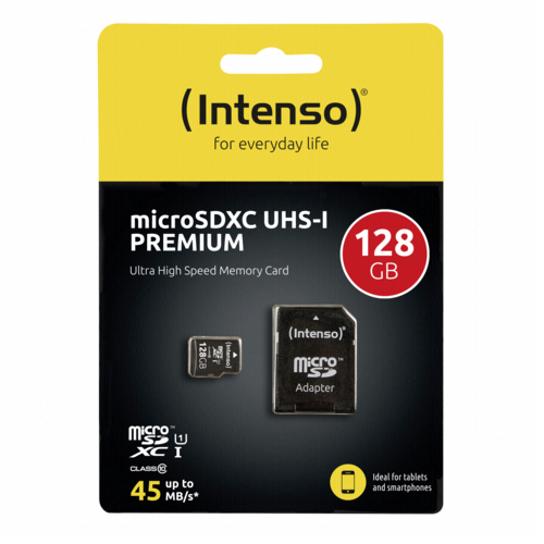 "Intenso microSDXC Cards    128GB"