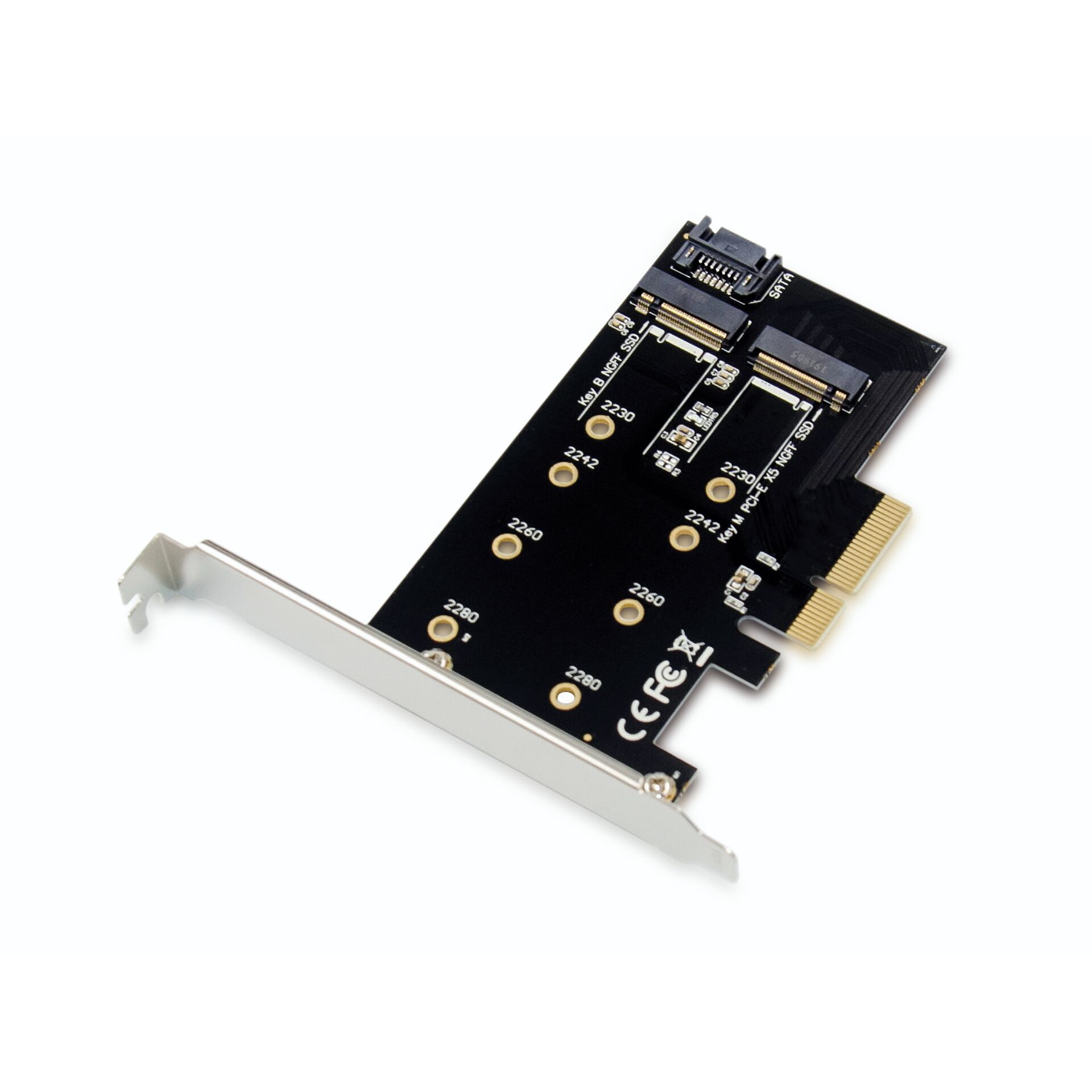 Conceptronic EMRICK04B 2-in-1-M.2-SSD-PCIe-Karte 883794_00