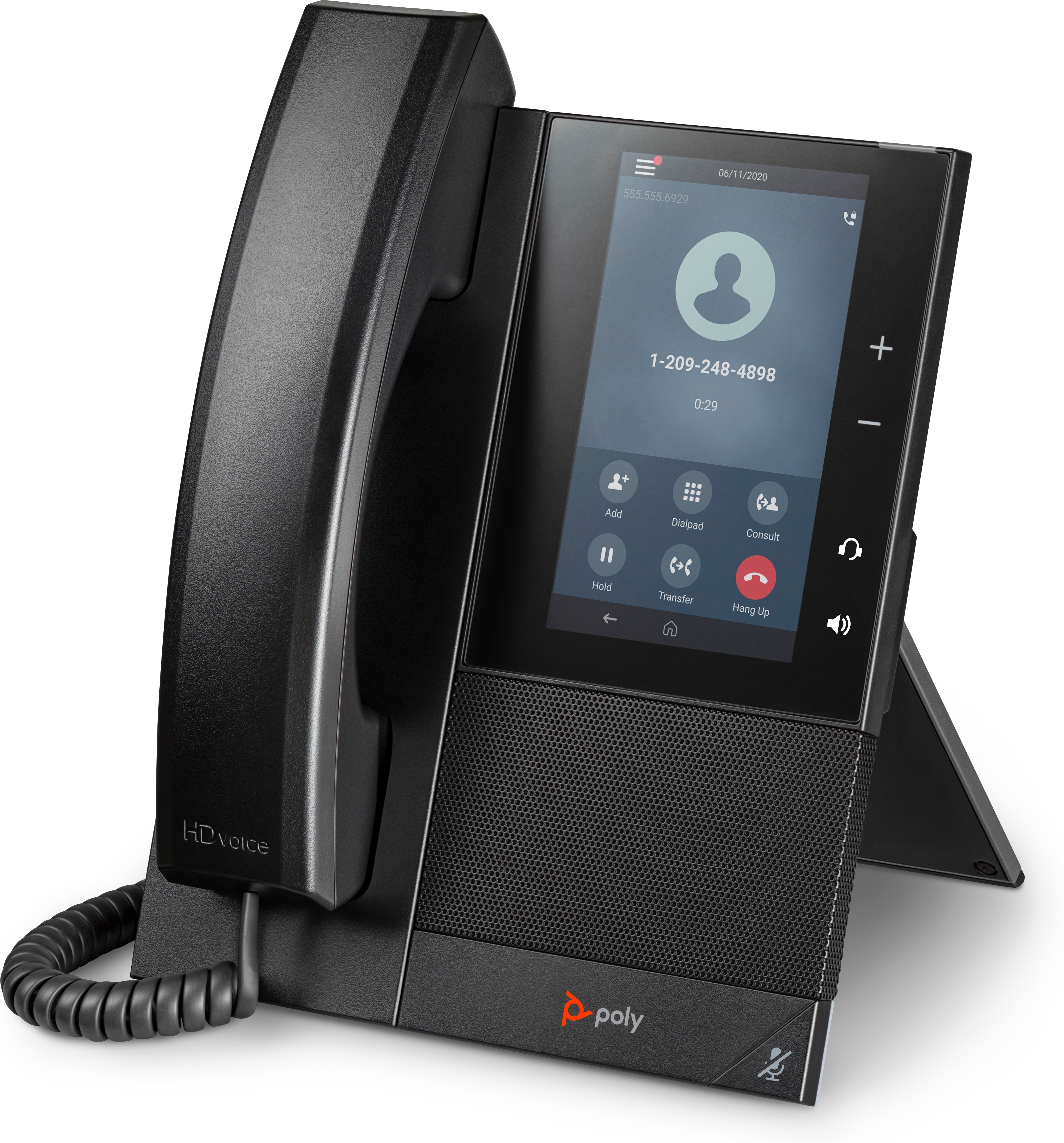 Poly CCX 500 Phone SIP -PoE, ohne Netzteil- – Ansicht 2