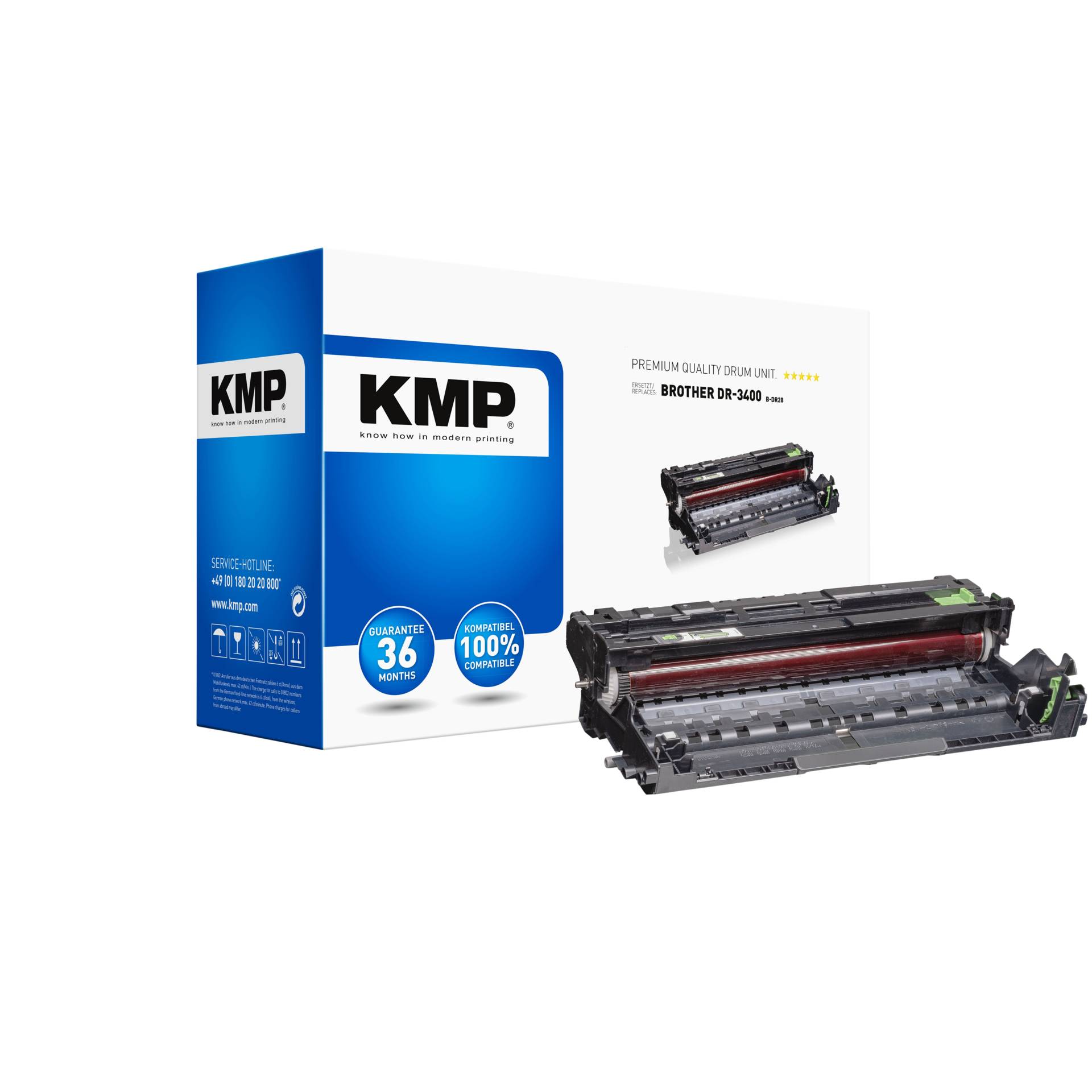 KMP B-DR28 Trommeleinheit kompatibel mit Brother DR-3400