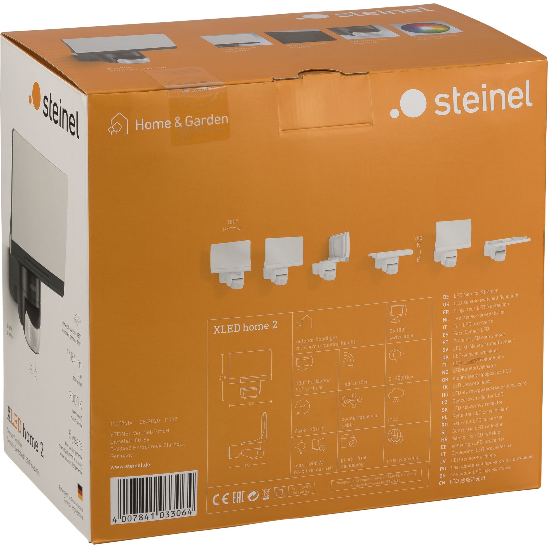 Steinel XLED HOME 2 graphit V2 LED-Strahler 622358_02