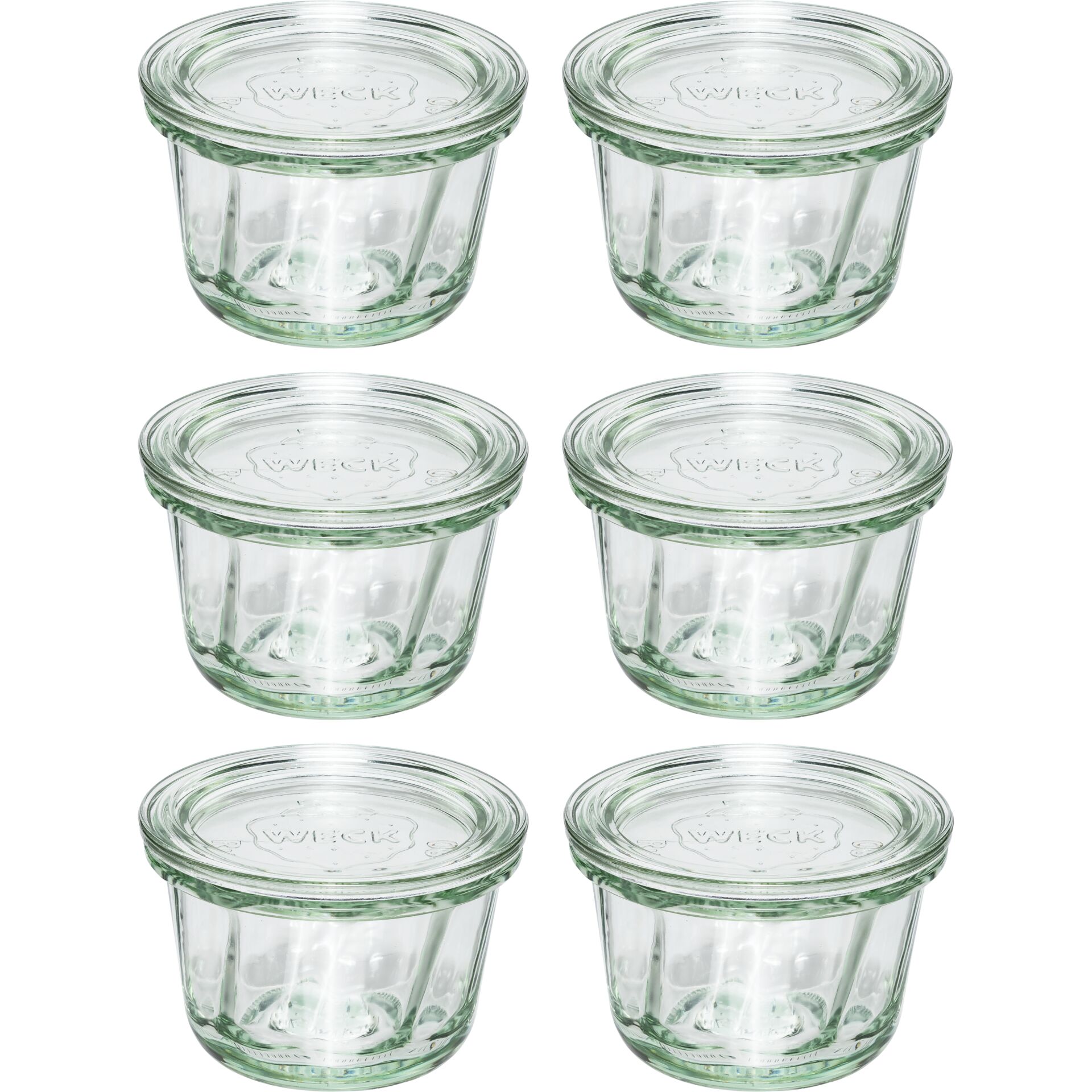 WECK Rundrandglas Gugelhupf 165ml 6er Pack 796763_01