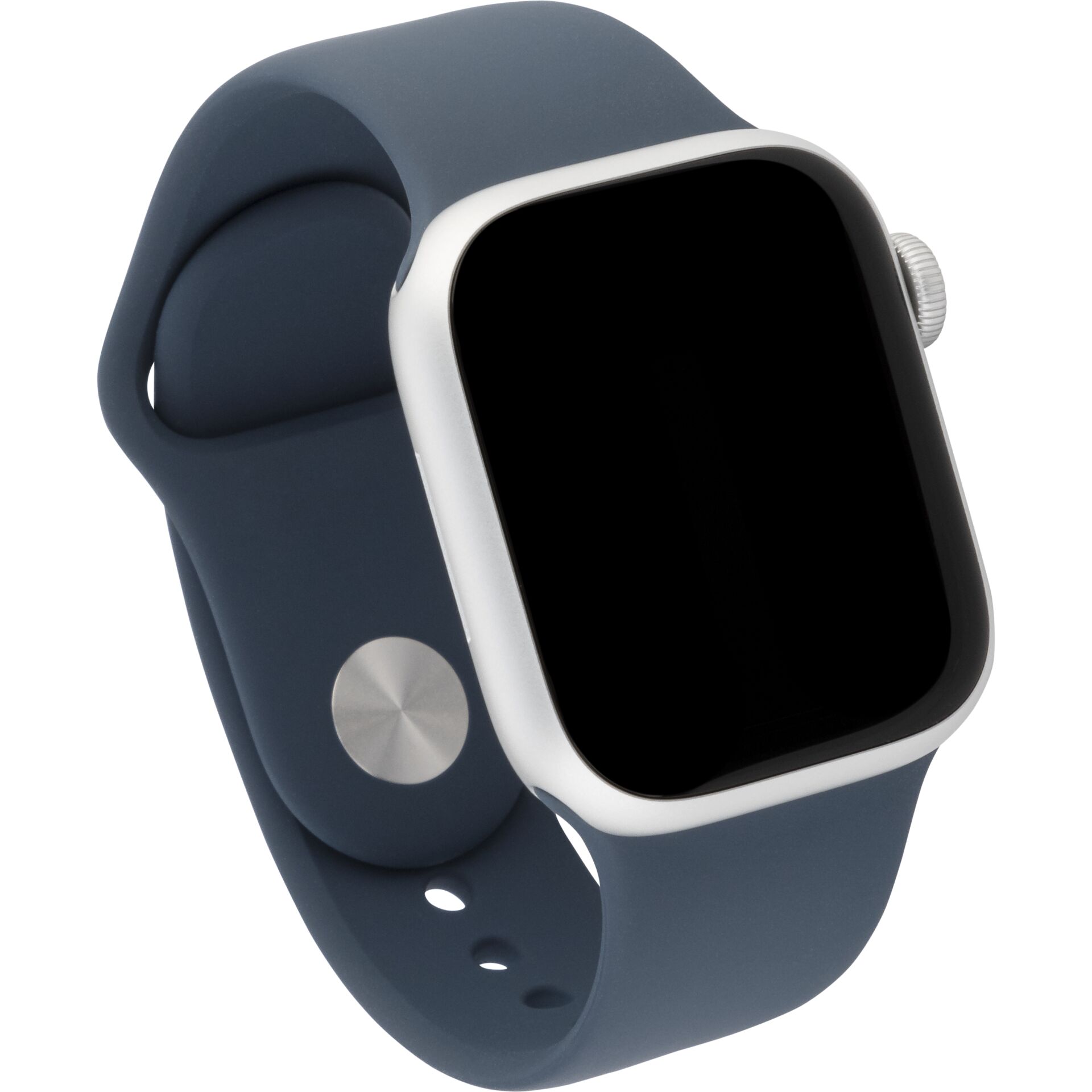 Apple Watch 9 GPS 45mm Silber Alu Blau Sportarmb. M/L 831007_01