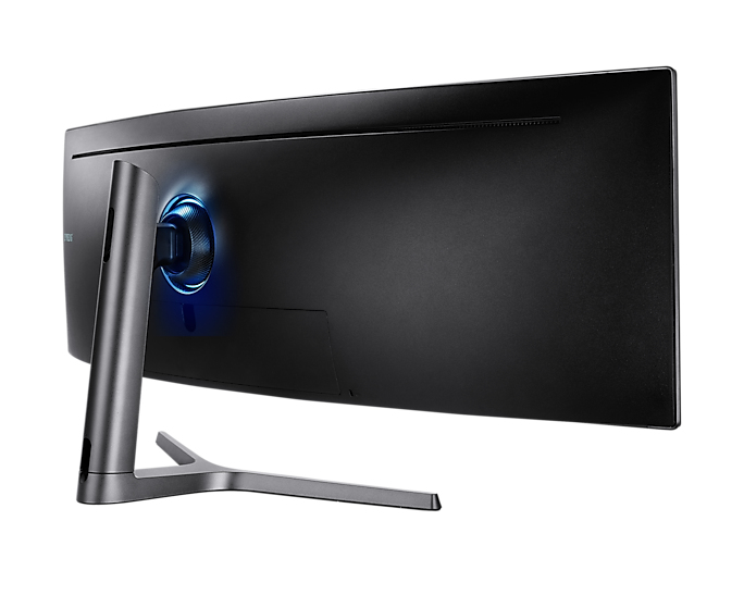 Samsung Odyssey C49RG94SSR 124,5 cm (49 Zoll) 5120 x 1440 Pixel UltraWide Dual Quad HD LED Blau, Grau