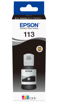 Epson Tintenflasche 113 Schwarz -127ml ca. 7.500 S.- EcoTank