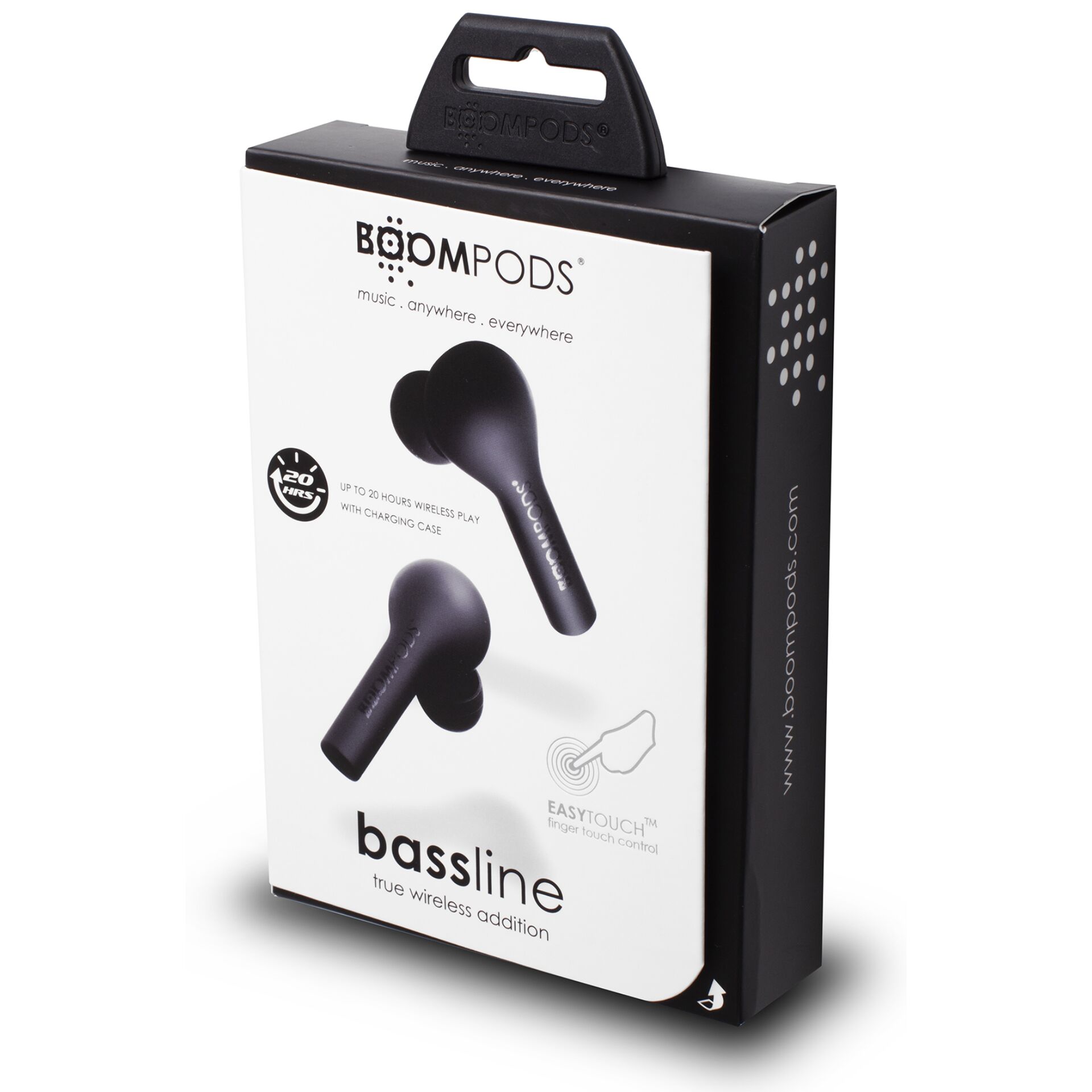 Boompods Bassline TWS Black