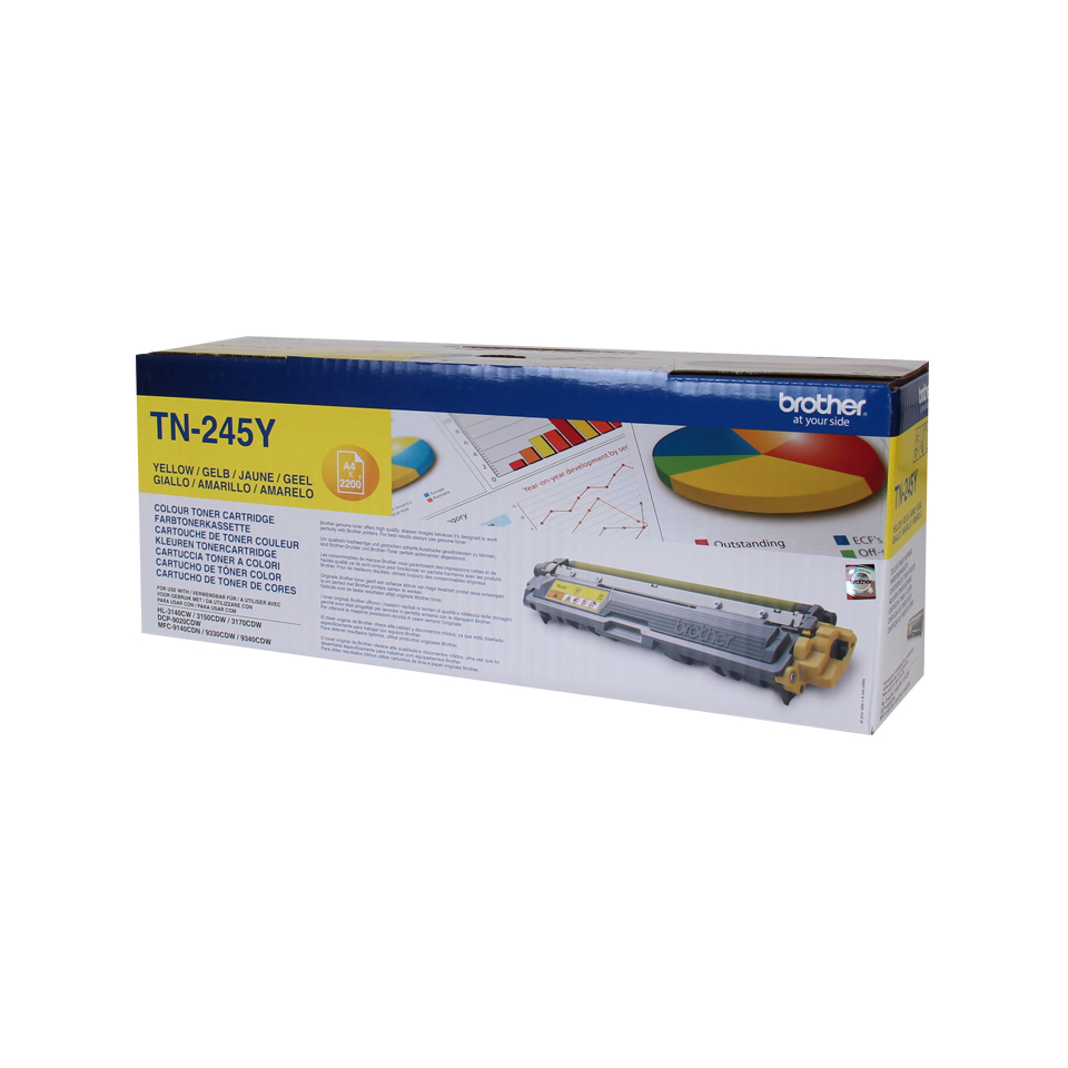17832157_3007425208 Brother TN-245Y Laserpatrone 2200Seiten Gelb Lasertoner / Patrone