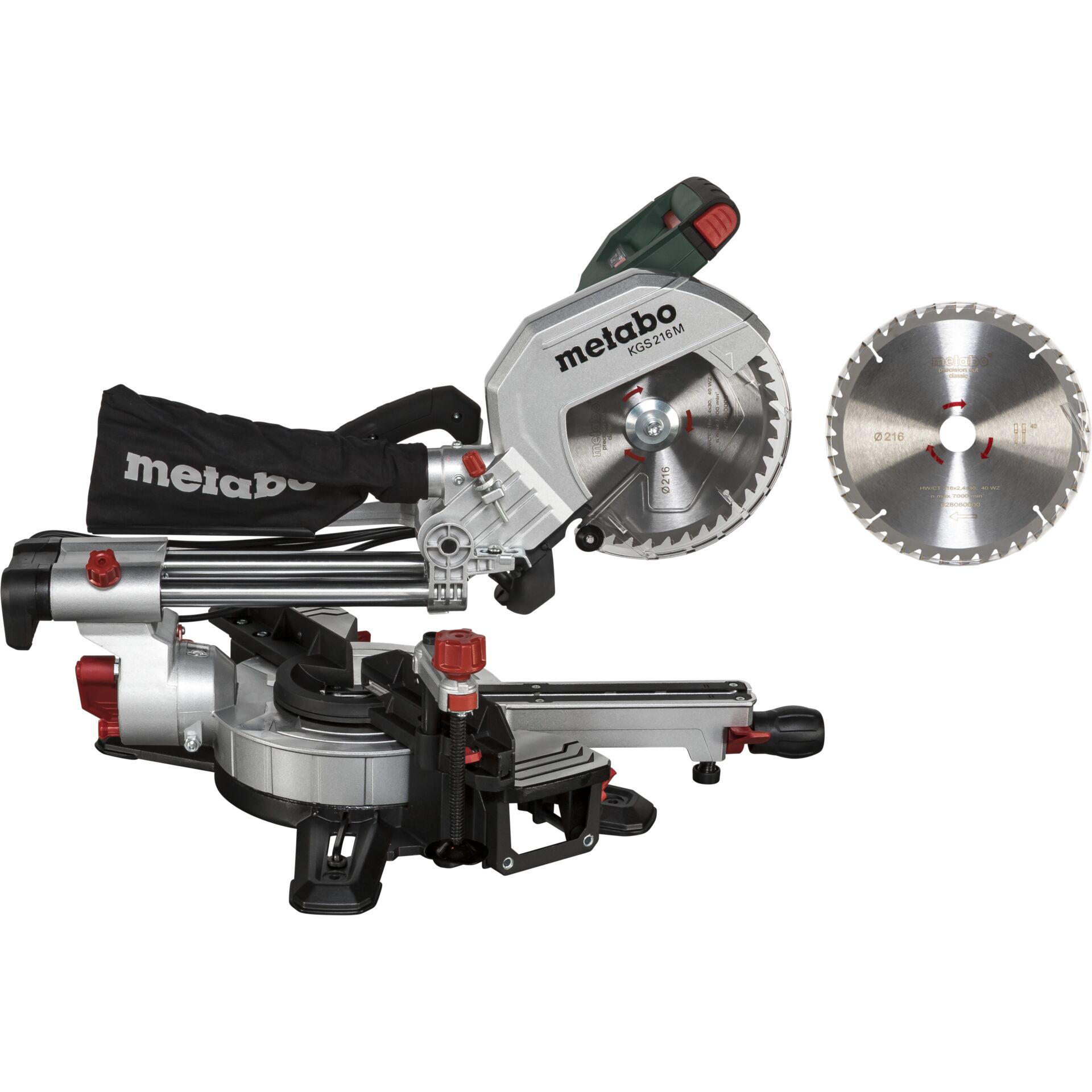 Metabo Set KGS 216 M + Sägeblatt 814823_14
