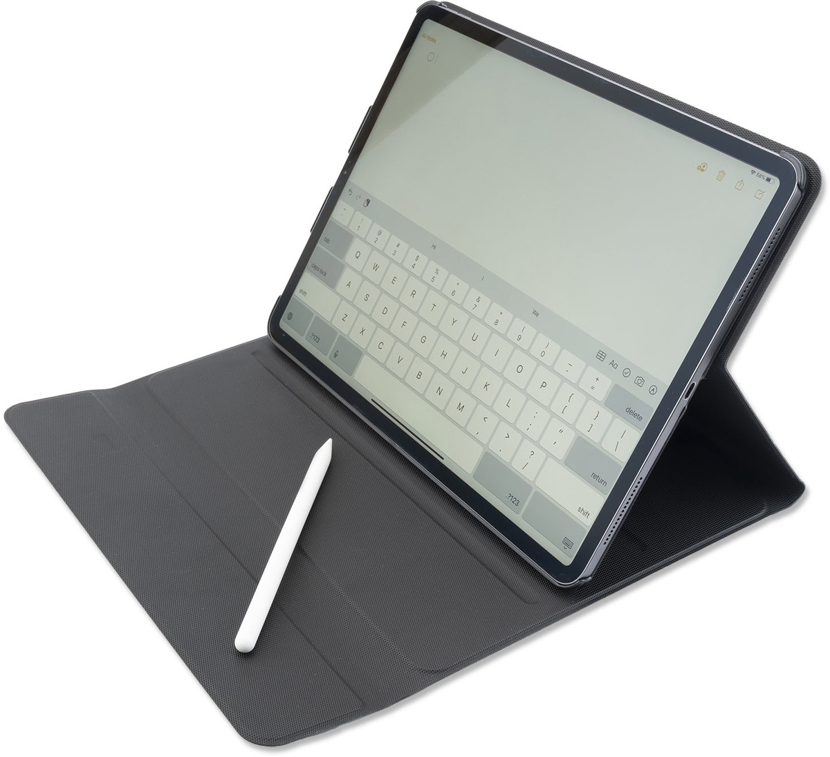 4smarts Flip-Tasche DailyBiz für iPad Pro 12.9 -2020-, schwarz