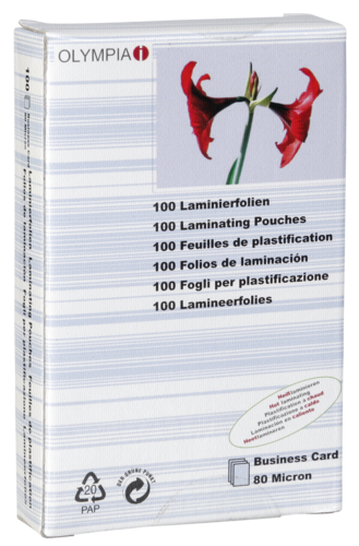 1x100 Olympia Laminierfolien
