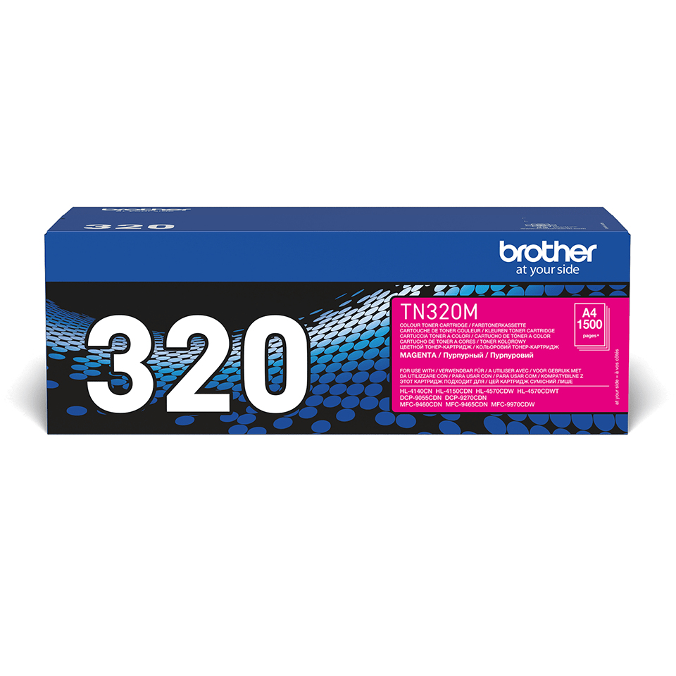 Brother Toner TN-320M Magenta (ca. 1500 Seiten) – Ansicht 1