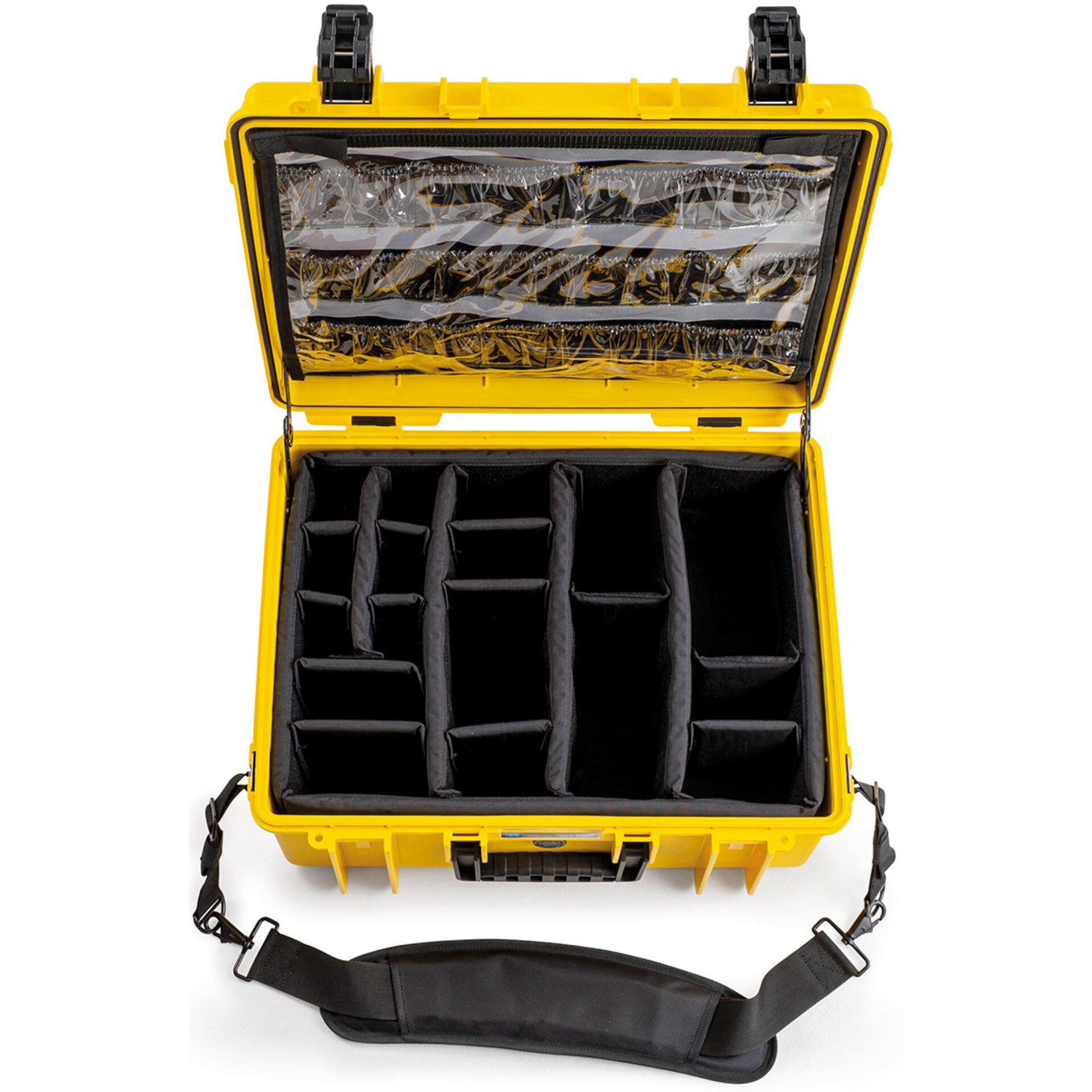 B&W Outdoor Case 6000 with medical emergency ki yellow