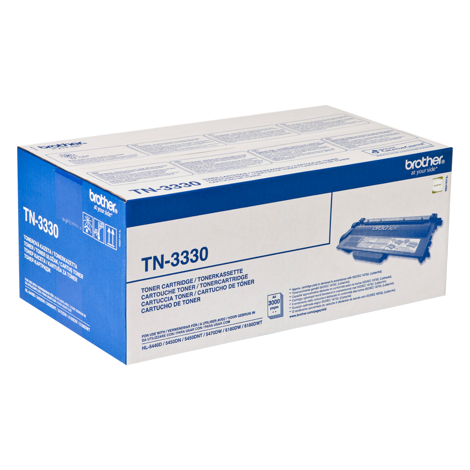 14181742_6457014776 Brother TN-3330 Lasertoner 3000Seiten Schwarz Lasertoner / Patrone