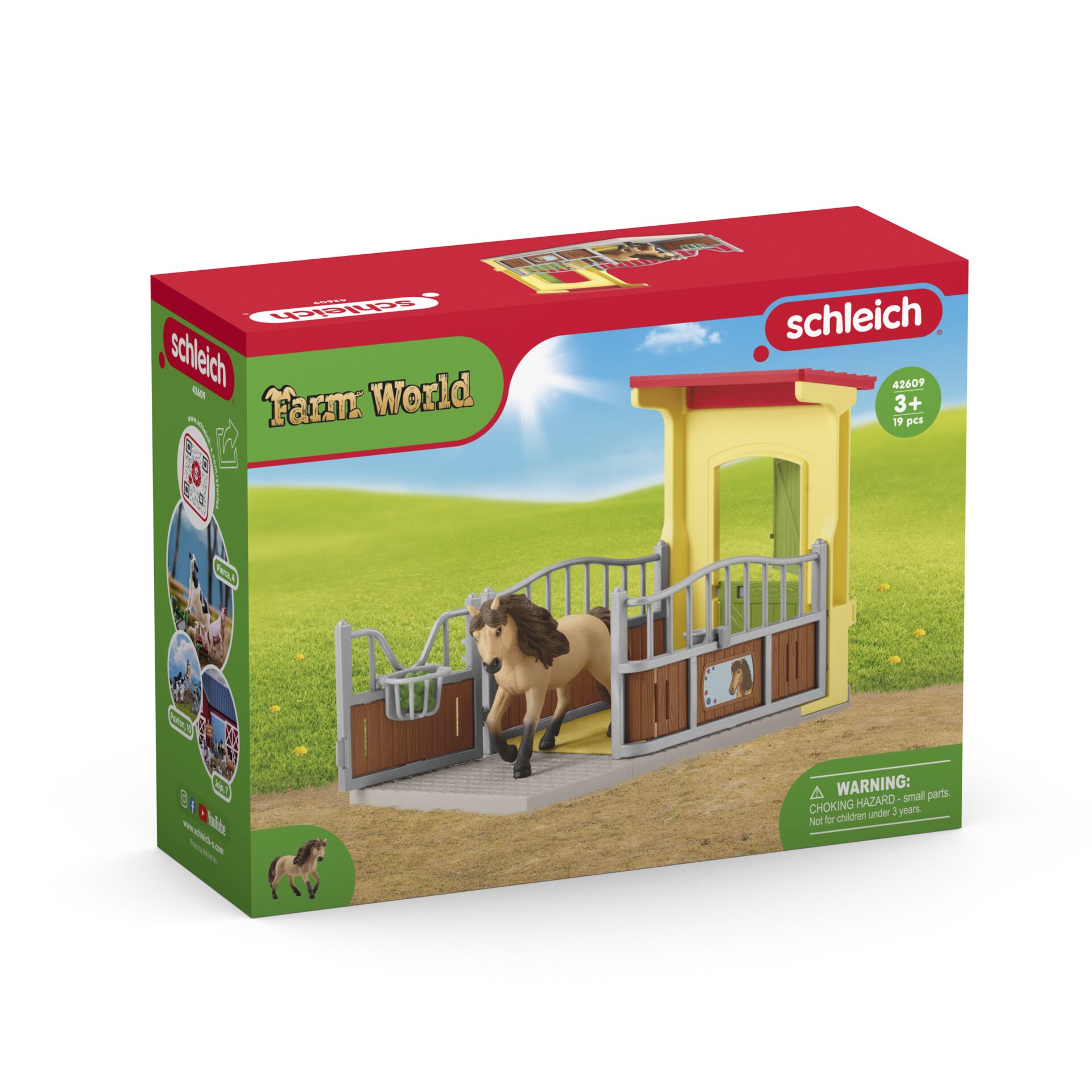 Schleich Farm World     42609 Ponybox mit Islandpferd Hengst 792829_03